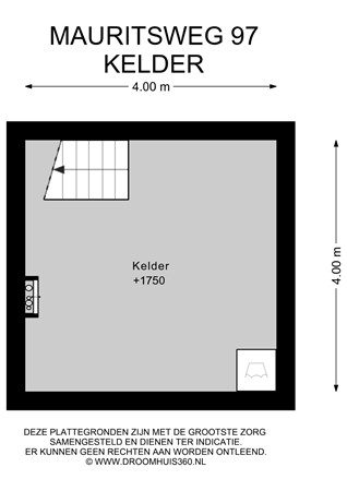 Floorplan - Mauritsweg 97, 6171 AE Stein